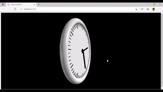 VPython Clock With Dynamic Hand Movement