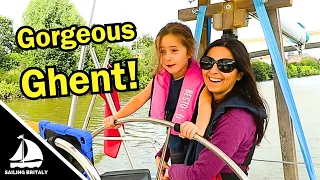 Gorgeous Ghent! ⛵ (Belgium to the Med via the Inland Waterways – Part 3)