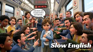everyone judged the deaf girl on the train then they learned the truth