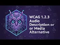 1 2 3 Description or Media Alternative Prerecorded Explained