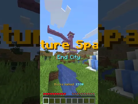 Minecraft, But Walking Spawns Structures...