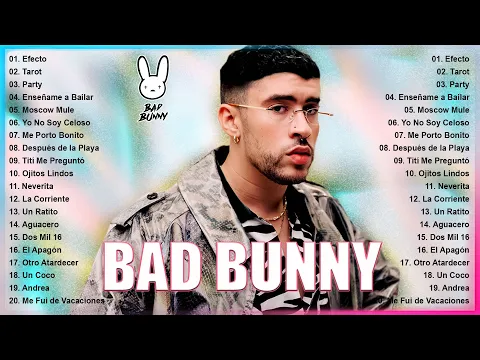 Download MP3 BAD BUNNY SUS MEJORES EXITOS 2023 - BAD BUNNY MIX 2023