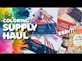 Adult Coloring Haul Coloring Supplies From Ebay