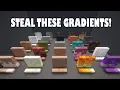 STEAL these 25 Minecraft Gradients