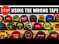 Your BUYING and USING the WRONG Tape Measure