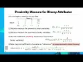 Cluster Analysis in Data Mining 2 3 Proximity Measure for Symmetric vs Asymmetric