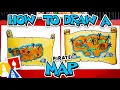 How To Draw A Pirate Treasure Map
