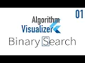 Flutter Algorithm Visualizer - Binary Search