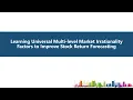Download Lagu KDD 2025-Learning Universal Multi level Market Irrationality Factors to Improve Stock ReturnForecast