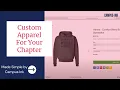 Custom Sorority and Fraternity Apparel Made Simple
