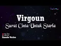 Virgoun - Surat Cinta Untuk Starla, "Original Key" (Karaoke Version)