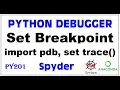 PY201 Spyder Python Debugger Camel Academy
