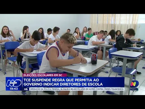 Eleições escolares em SC: TCE anula regra de indicação governamental de diretores