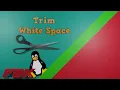 Trimming White Space from Strings in BASH