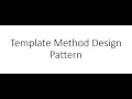 Template Design Pattern