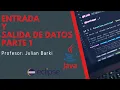 JAVA Operaciones Basicas de Entrada y Salida de Datos por Consola Parte 1