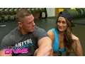 Nikki Bella and John Cena set up a friendly bet while at the gym Total Divas January 18 2015