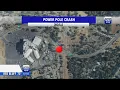 Truck hits power pole near Oroville casino cuts power to 1 300