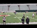 Joe Burrow over the middle to Ja Marr Chase at Bengals Mini camp Tuesday
