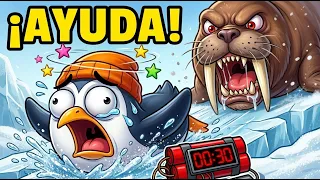🔴 ¡Salva al pingüino Pip en 30 segundos! 🐧🔥