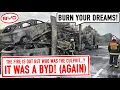 Download Lagu HET WAS EEN BYD! 🔥😲 Autobrand in Devon Plus elektrische autobrand op Heathrow Airport