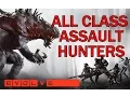 Evolve - All Assault Class Hunters