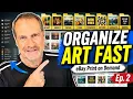 eBay Print on Demand Series Ep 2 Organizing AI Artwork Designs at Scale for Creating Mock-Ups
