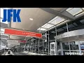 John F Kennedy Int l Airport JFK Terminal 1 Departure Arrivals Airlines and Transportation 4K