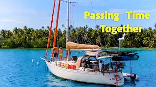 Boat chores, play time & other ways we kill time in paradise (Calico Skies Sailing, Ep. 239)