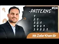 24 Pattern In Python By Zafar Khan Sir