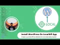 How To Install WordPress On Your Computer Using Local by Flywheel PROWEBTIPS