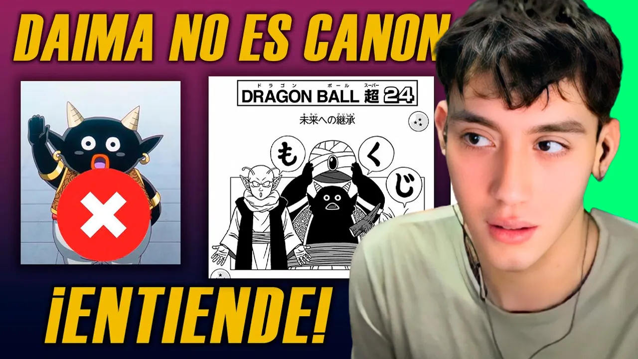 RUTH REACCIONA A NO EXISTE CONEXIÓN entre DBS y DAIMA! El dibujo de Mr. Popo es solo una referencia.