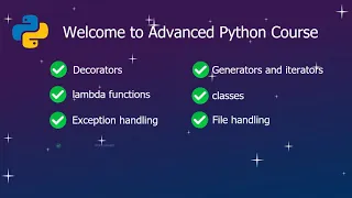 Advanced Python - OOP Decorators Async More