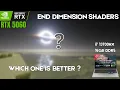 TOP 9 MINECRAFT SHADERS BUT IN END DIMENSION RTX 5060
