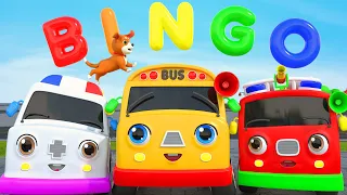 Bingo Song - Nursery Rhymes & Kids Songs - Baby Car Songs - Cocomelon