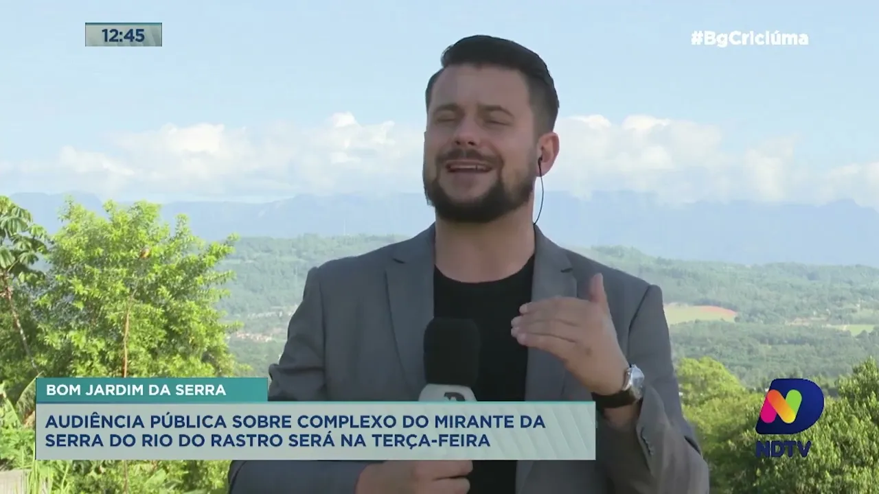 Audiência pública sobre o Complexo Turístico da Serra do Rio do Rastro será terça-feira (15)