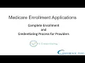Medicare Application Updates 855A 855B 855I 855R