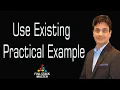 Use Existing Practical Example useExisting Angular Tutorial