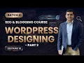 How to Install Plugins Customize Header Footer SEO blogging Class 10
