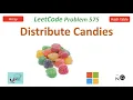 Distribute Candies LeetCode 575 Hash Table
