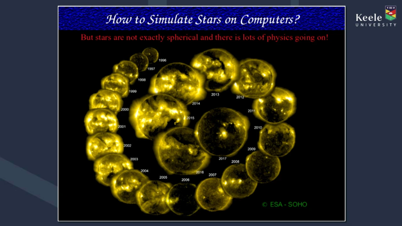 Using computer simulations of stars as virtual extreme physics laboratories
