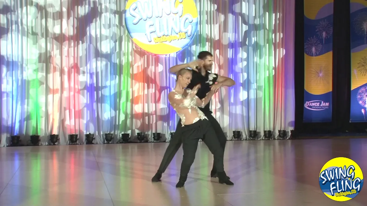 Swing Fling 2018 Superstar Show Sean McKeever & Courtney Adair