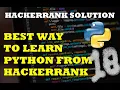 HackerRank problem 18 ljust rjust and center python with HackerRank solutions Text Alignment
