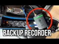 Using the TRACK-E as a backup recorder