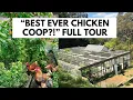 Best Chicken Coop I ve Ever Seen Integrated Chicken Run Veg Garden Orchard