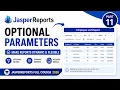 JasperReports Tutorial for Beginners 2026 Optional Parameters in Jasper Full Course Part 11