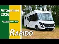Rapido: anteprime e novità camper e van 2026