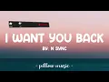 I Want You Back - N Sync (Lyrics) 🎵