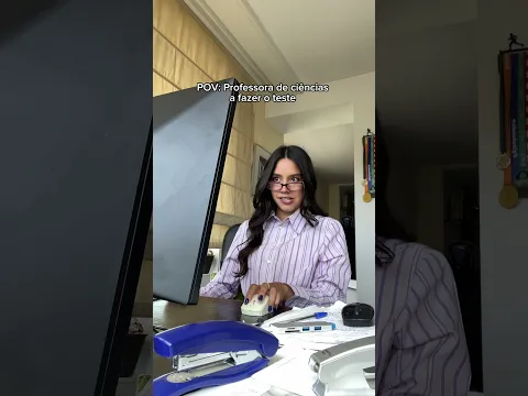 Os professores fazem isto porquê? 📝
