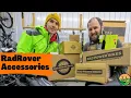 RadRover 6 Plus Accessories FULL List - Mirrors saddle racks phone holder and more